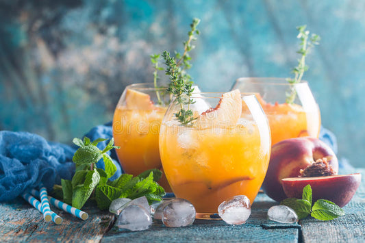 Thyme Iced Tea Recipe: Sweet and Refreshing Peach Flavor to Cool You Down